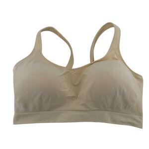 NWOT Shapermint Truekind Daily Comfort Wirefree Shaper Bra Beige Size 3XL Bra